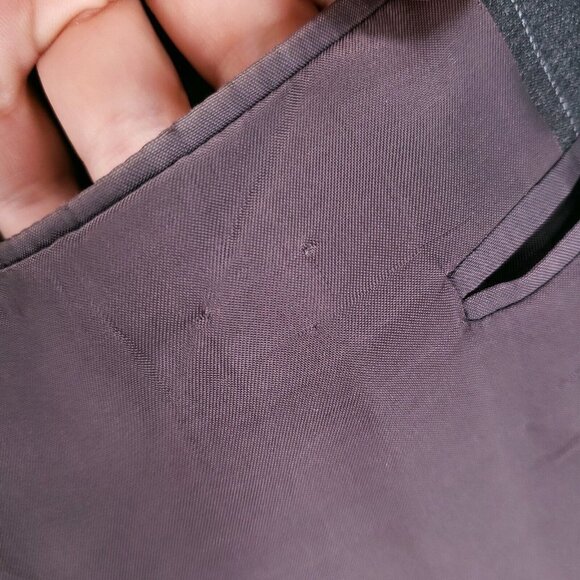 LORO PIANA Hickey Freeman Gray Pinstripe Suit Jacket Blazer Estimated 44 XL - Picture 10 of 11